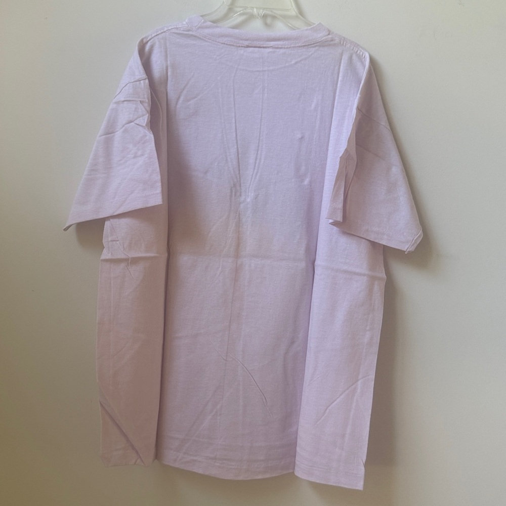 Guess Light Pink Casual Tee Women’s One Size Fits All. - Picture 4 of 5